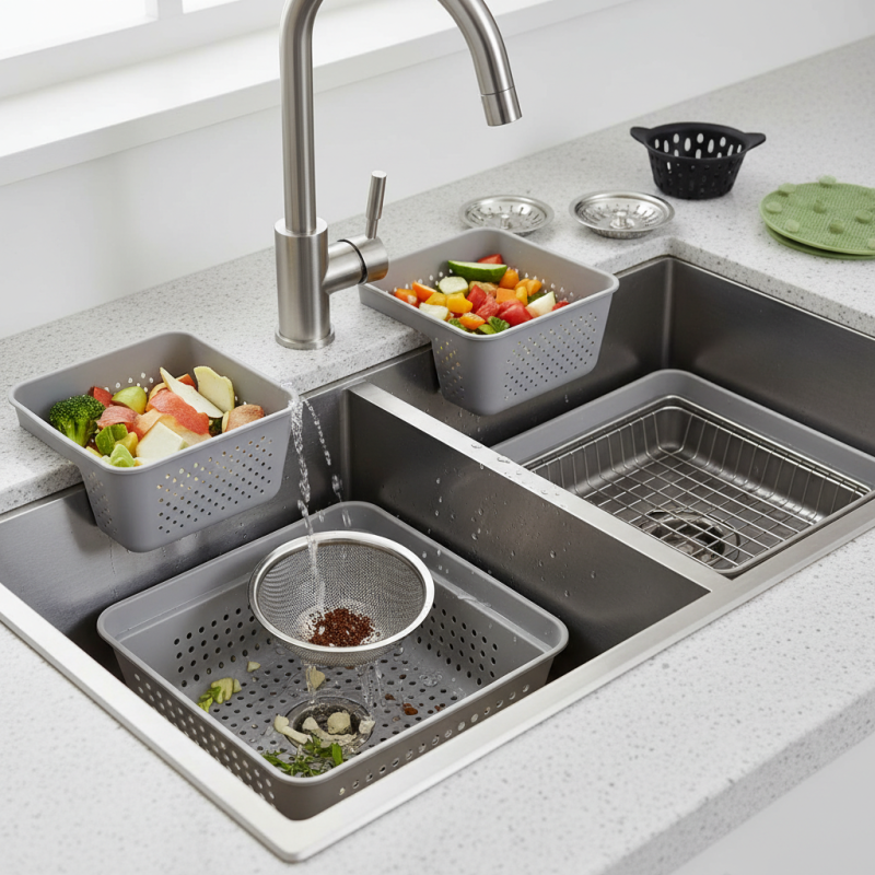 Best Sink Drainer Options for Efficient Kitchen Drainage?