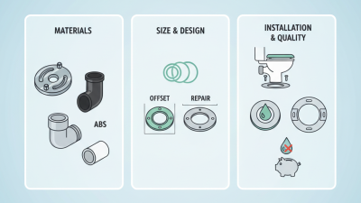 How to Choose the Right Toilet Flanges for Your Needs?