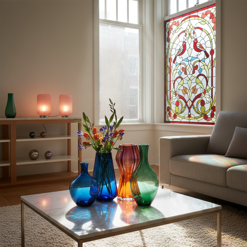 Why Choose Colored Glass for Your Home Decor Needs?