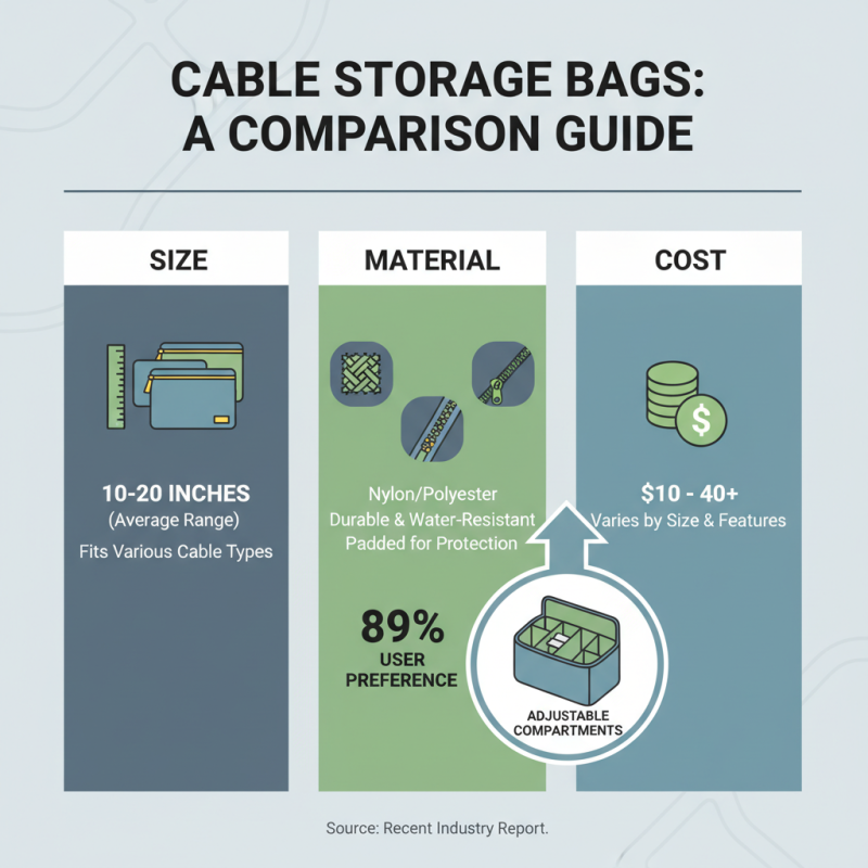 Top 10 Cable Storage Bags for Efficient Organization?