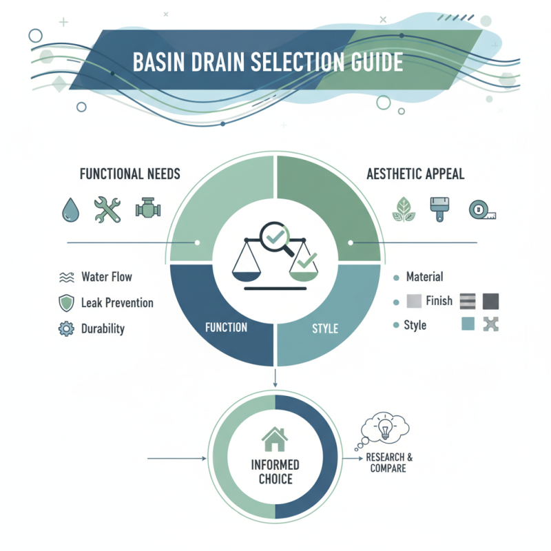 How to Choose the Right Basin Drain for Your Needs?