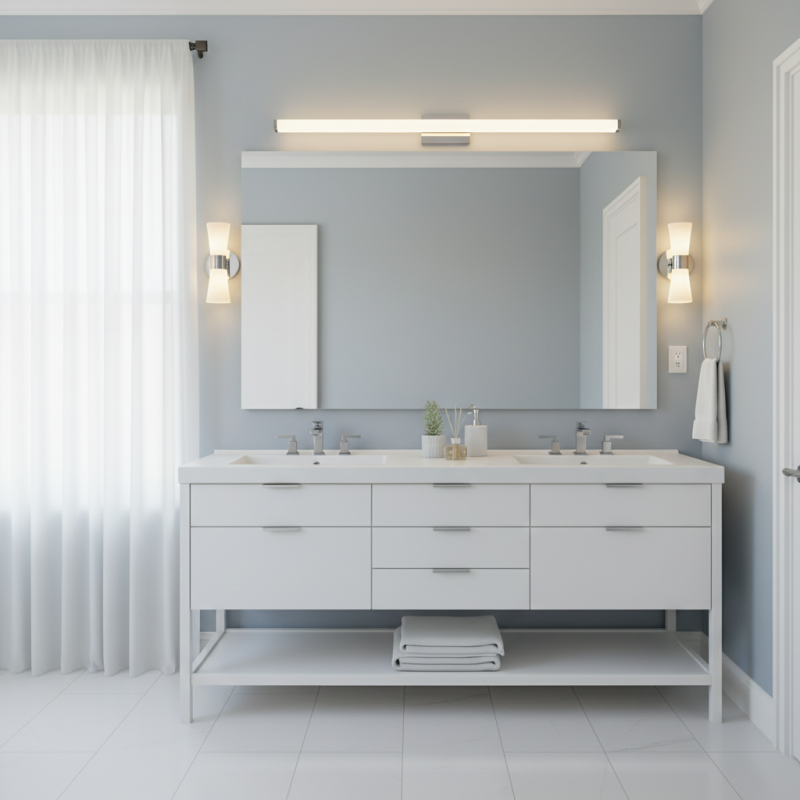 What Lighting Works Best with Bathroom Mirrors for Perfect Reflection?