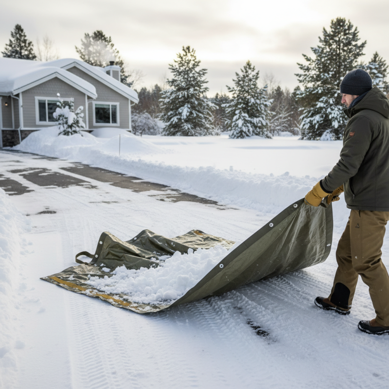 How to Choose the Best Snow Removal Tarps for Winter?