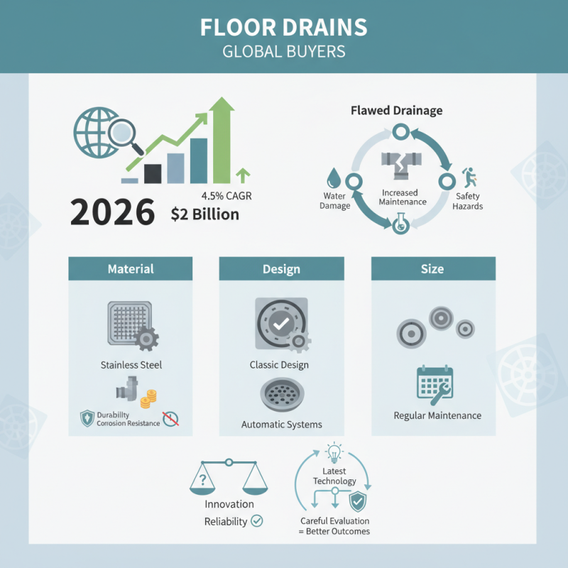2026 Best Floor Drain Options for Global Buyers?