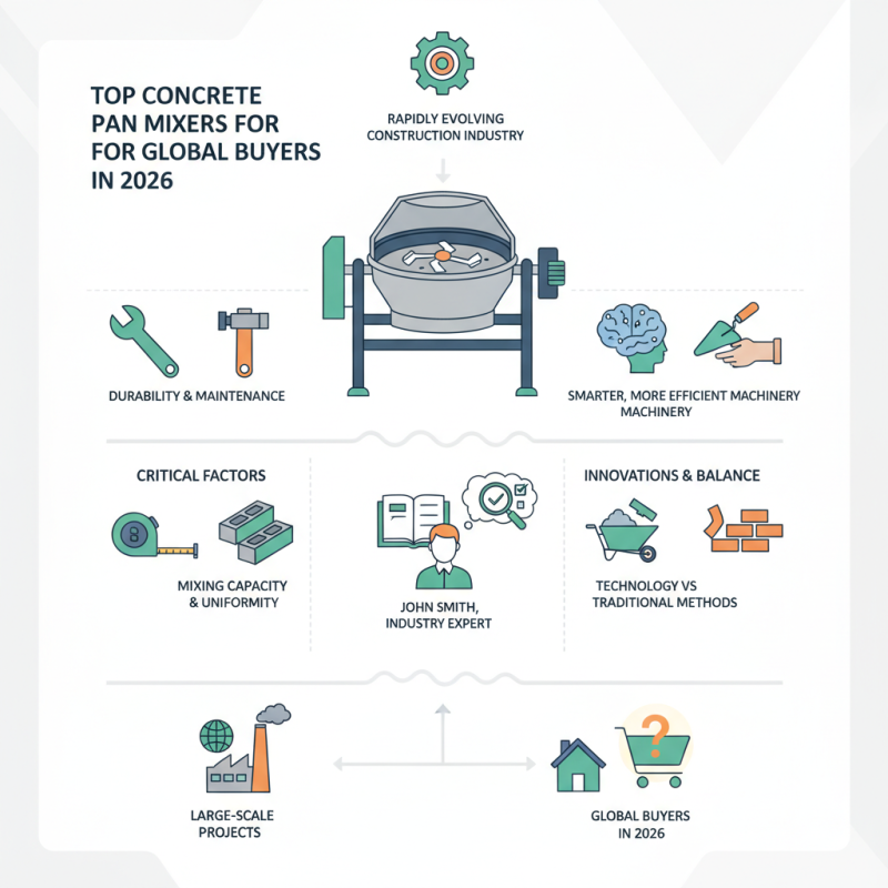 Top Concrete Pan Mixers for Global Buyers in 2026?