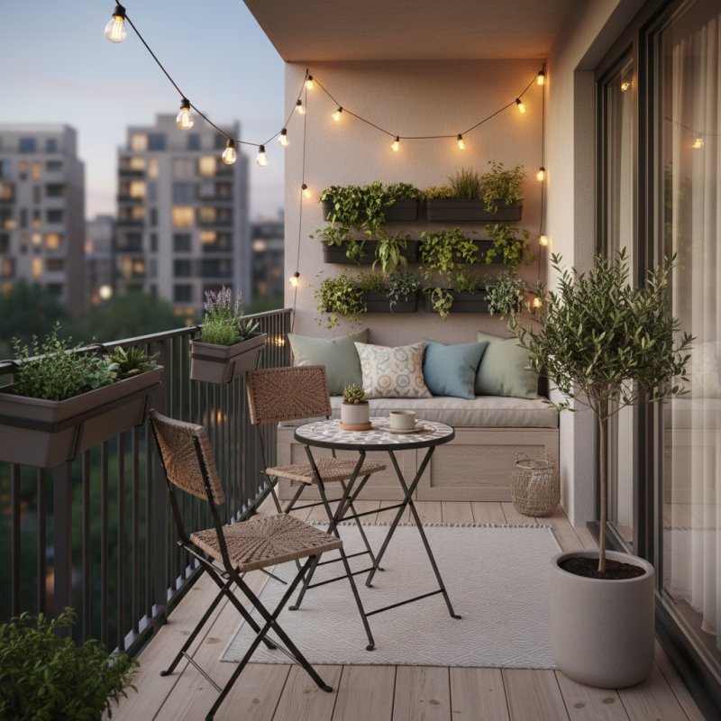 10 Best Ways to Arrange Furniture on a Small Apartment Balcony?