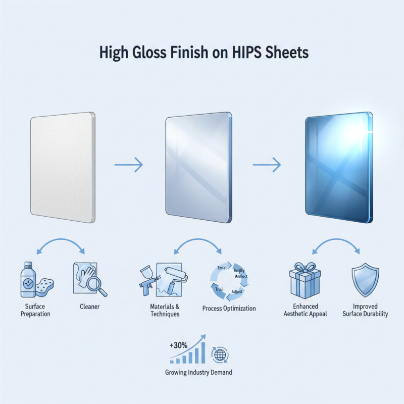 How to Achieve a High Gloss Finish on HIPS Sheets?