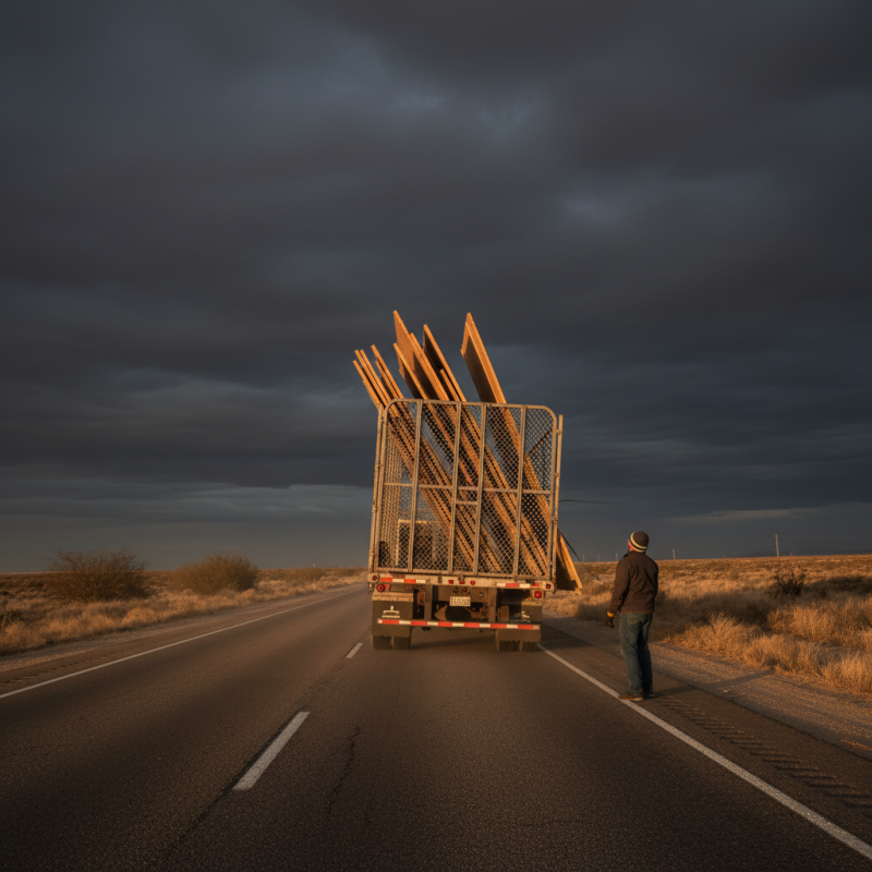 What to Do if Fence Semi Trailer Load Shifts in Wind?