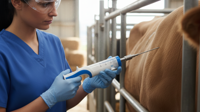 Top Plastic Steel Syringe for Cattle Vaccination Guide?