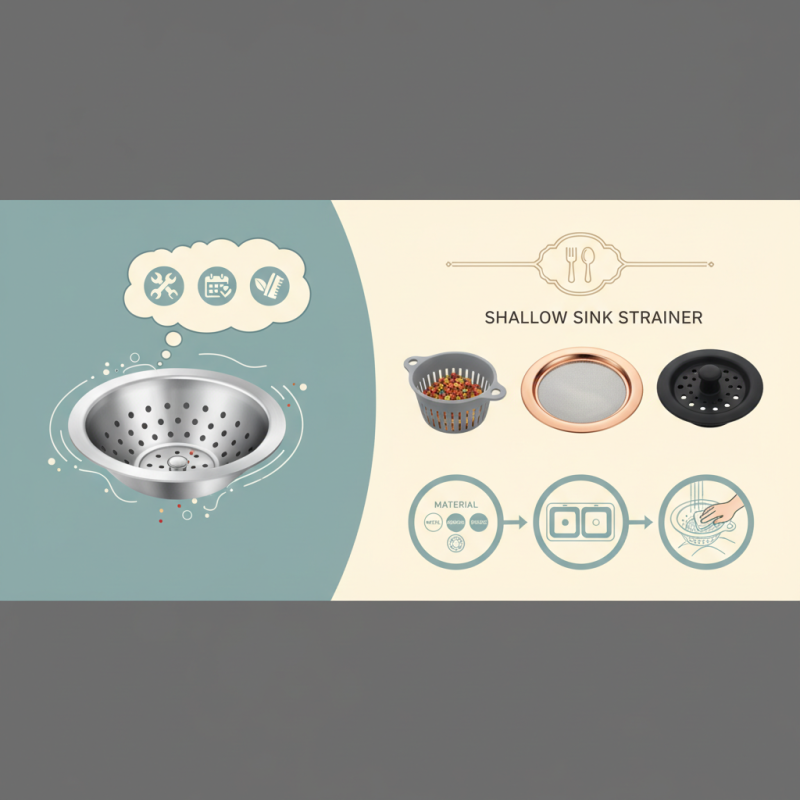 Best Shallow Sink Strainer Options for Every Home?