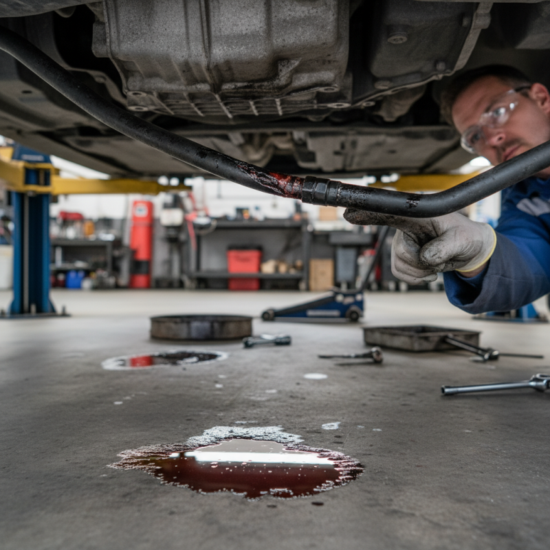 Signs Your Transmission Oil Cooler Line is Failing?