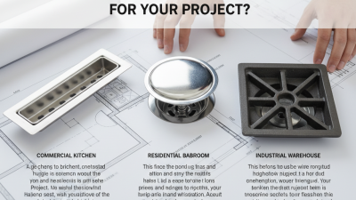 Why Choose the Right Floor Drain for Your Project?