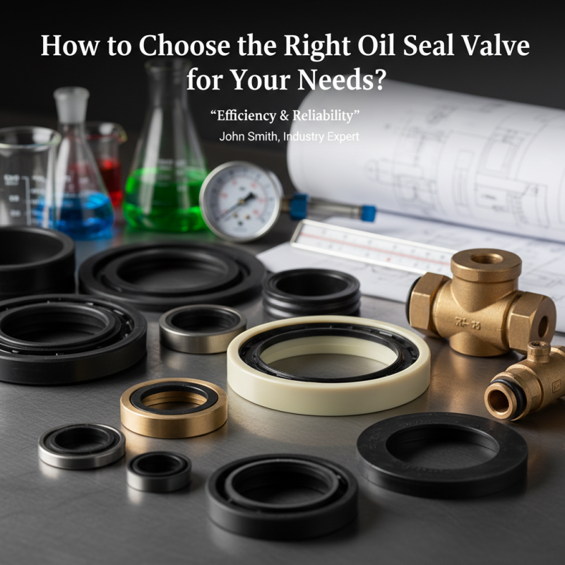 How to Choose the Right Oil Seal Valve for Your Needs?