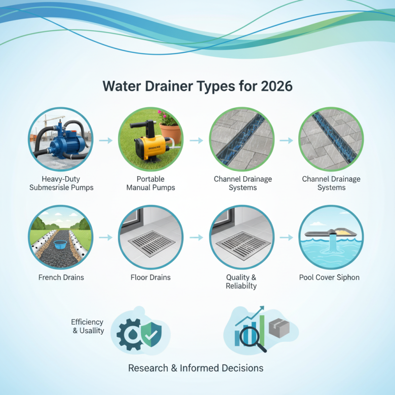 Top Water Drainer Types for 2026 What Buyers Need to Know