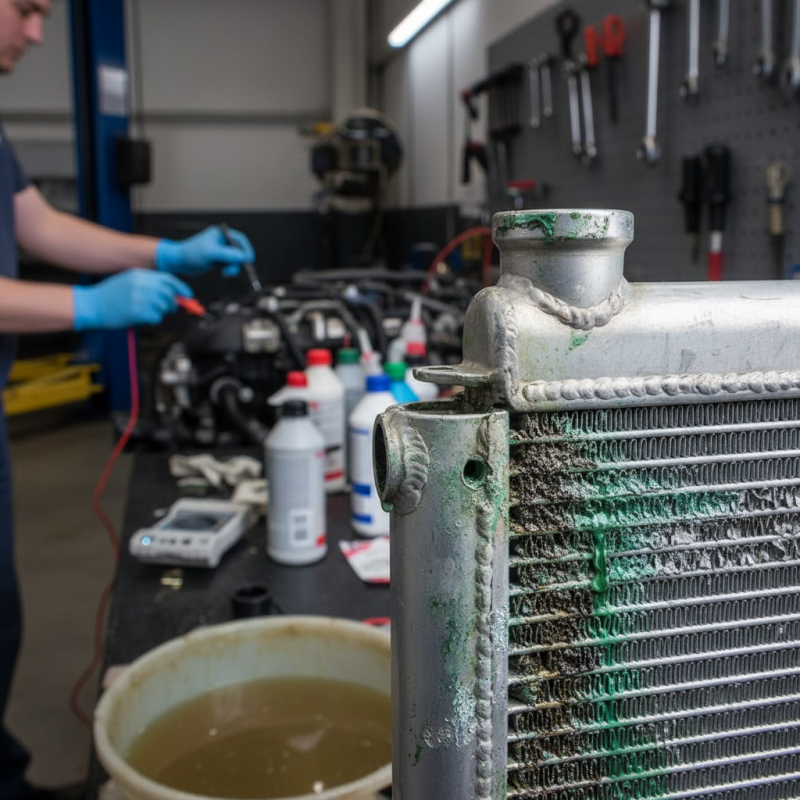 How to Identify Causes of Electrolysis in Automotive Aluminum Radiators?