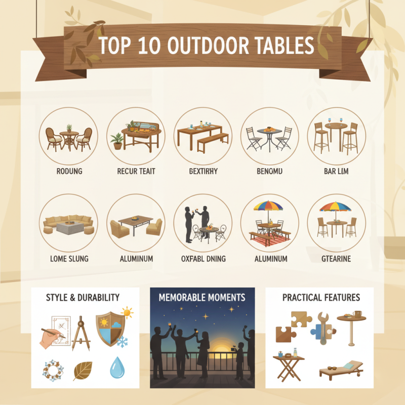 Top 10 Outdoor Tables for Your Perfect Patio Setup?