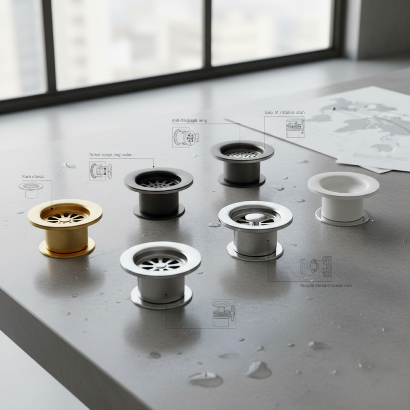 2026 Top Basin Sink Drain Options for Global Buyers?