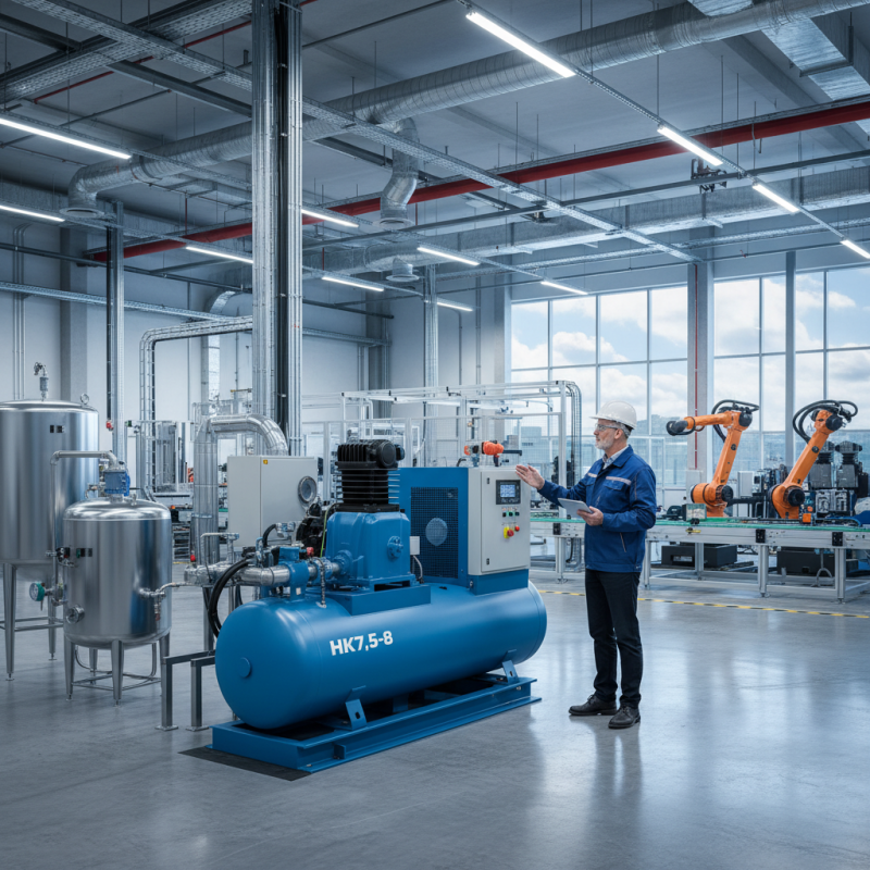 How to Choose the Best HK7.5-8 Industrial Screw Air Compressor?