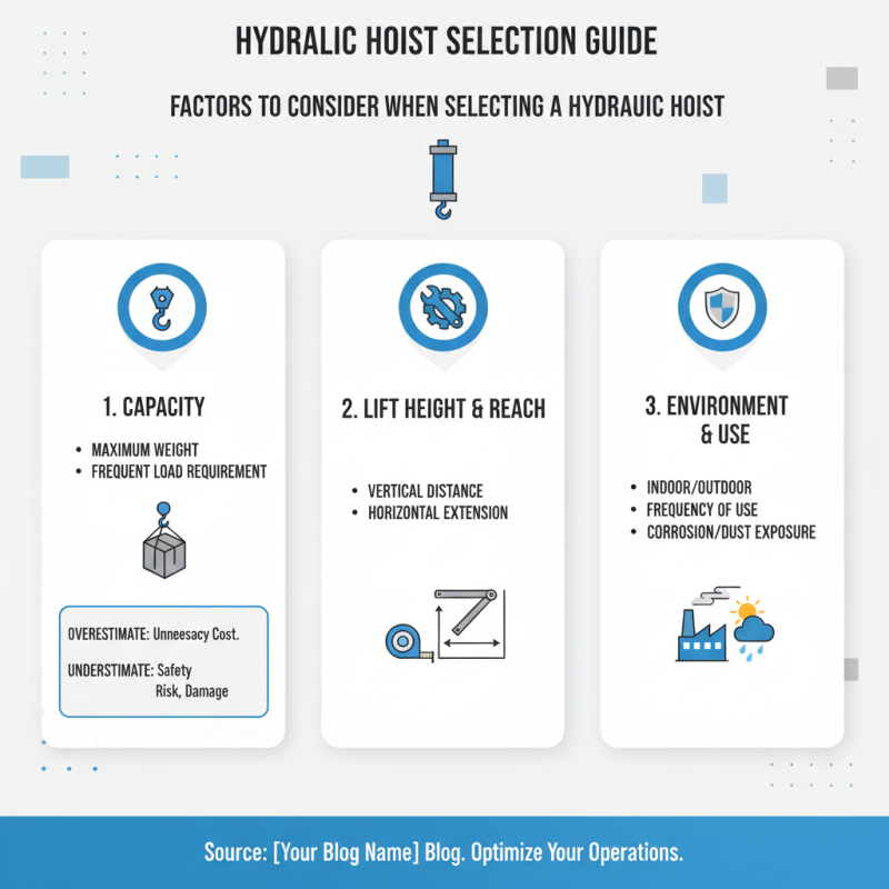 2026 How to Choose the Right Hydraulic Hoist for Your Needs?
