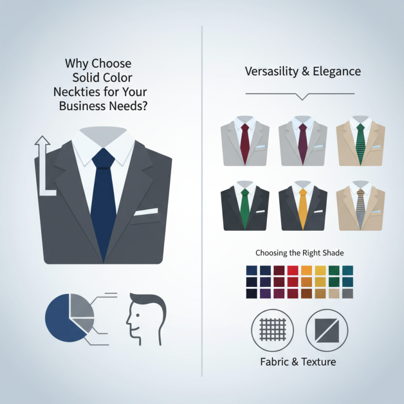 Why Choose Solid Color Neckties for Your Business Needs?