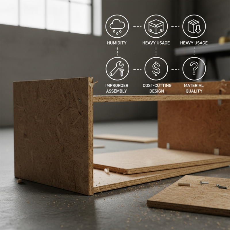Top 5 Reasons Why Your Particle Board Furniture Fails?