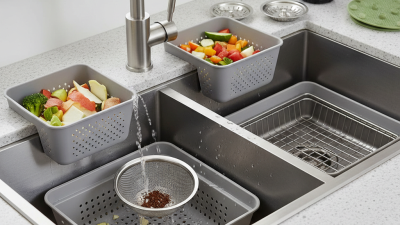 Best Sink Drainer Options for Efficient Kitchen Drainage?