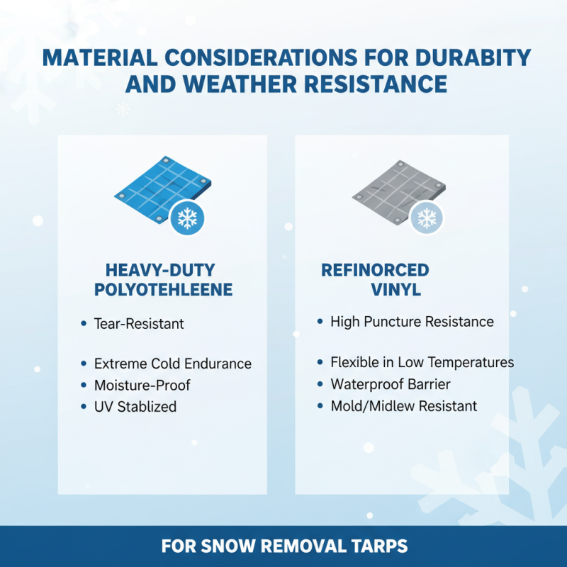 How to Choose the Best Snow Removal Tarps for Winter?