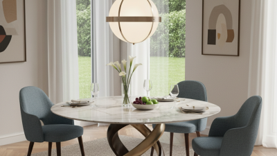 How to Choose the Perfect Modern Artistic Round Dining Table?