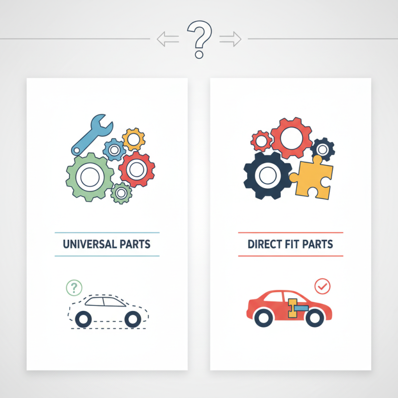 Why Know the Difference Between Universal and Direct Fit Parts?