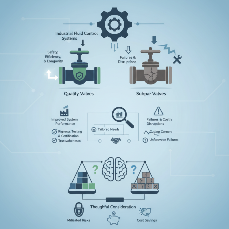 Why Choosing the Right Industrial Valves Manufacturing Companies Matters?