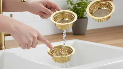 How to Choose the Best Gold Kitchen Sink Strainer for Your Home?