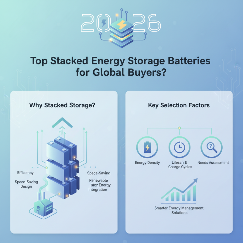 2026 Top Stacked Energy Storage Batteries for Global Buyers?
