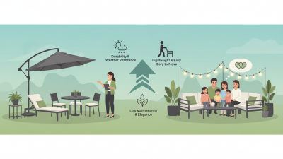 Best Aluminium Garden Furniture to Elevate Your Outdoor Space?