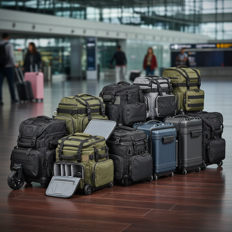 Top 10 Large Rolling Camera Bags for Global Buyers?