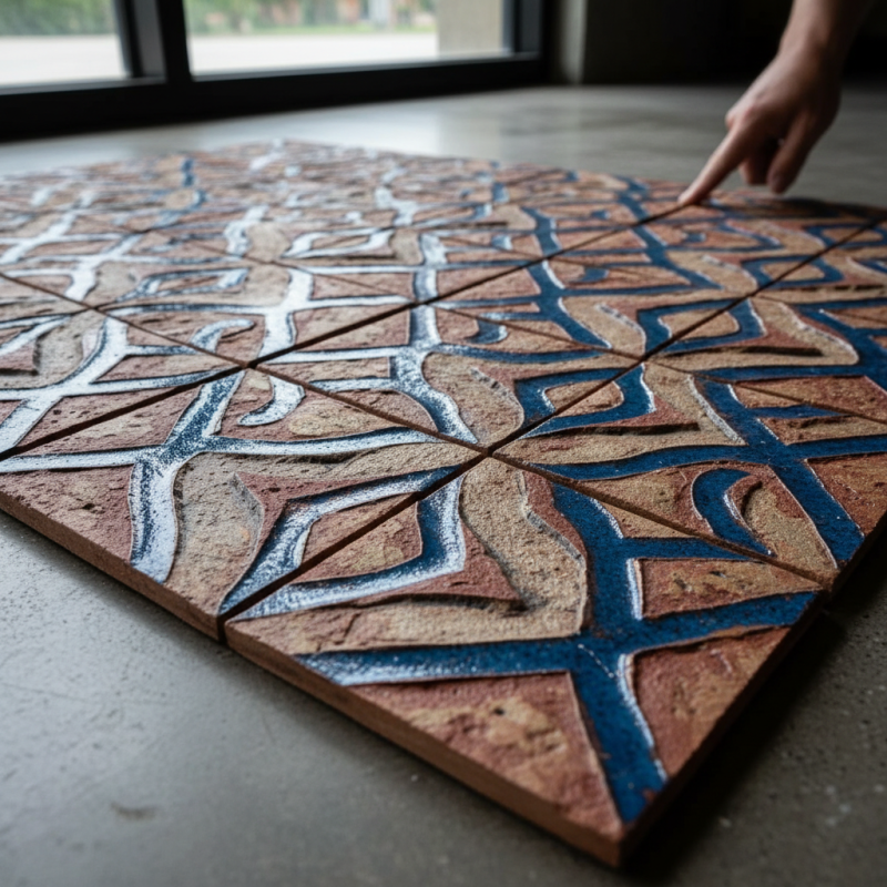 How to Achieve High Resolution Patterns on Textured Ceramic Tiles?