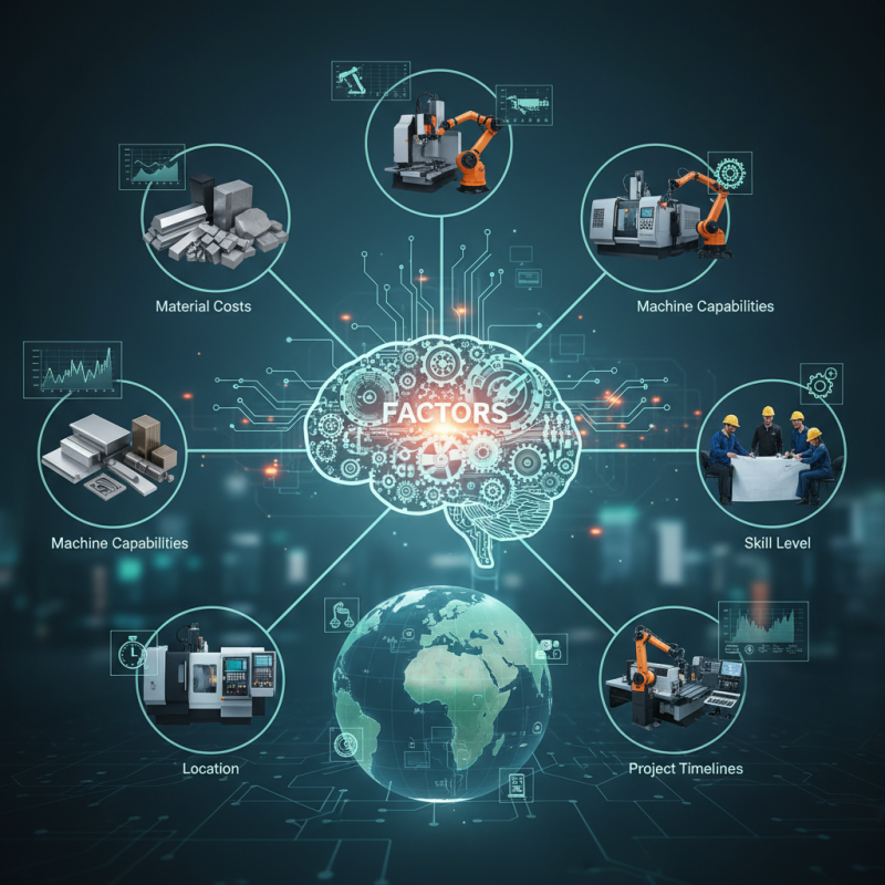 What Factors Determine CNC Machining Pricing Globally?
