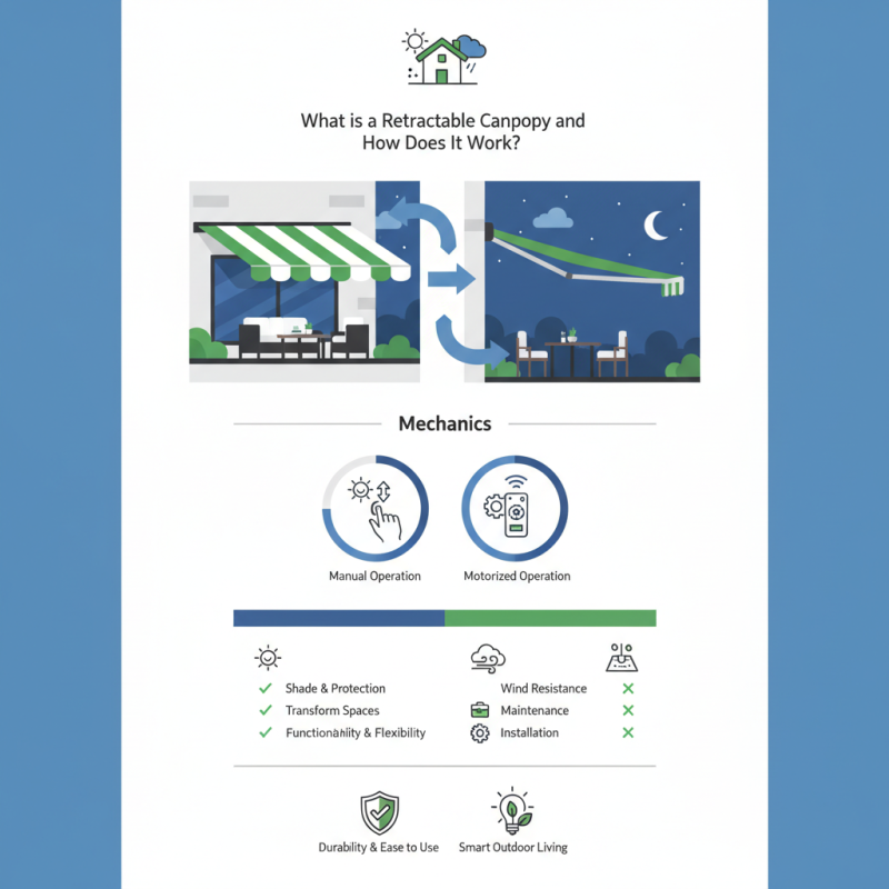 What is a Retractable Canopy and How Does It Work?