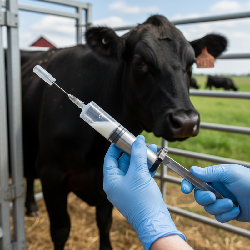 How to Choose the Best Plastic Steel Syringe for Cattle Vaccination?