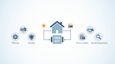 What is the Best 100amp ATS for Your Needs?