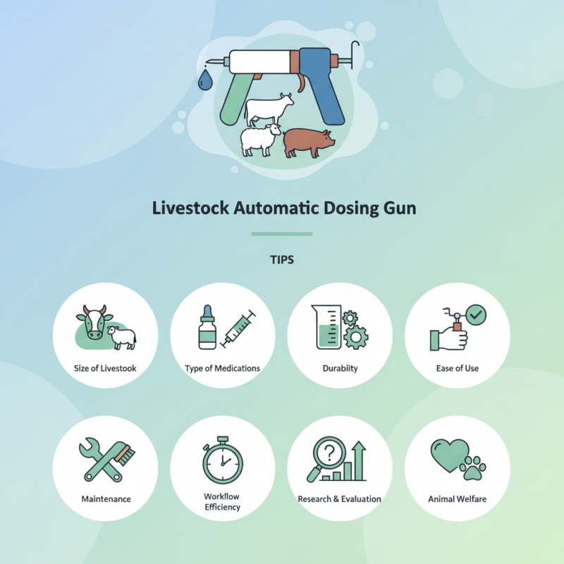 10 Tips for Choosing the Right Livestock Automatic Dosing Gun?