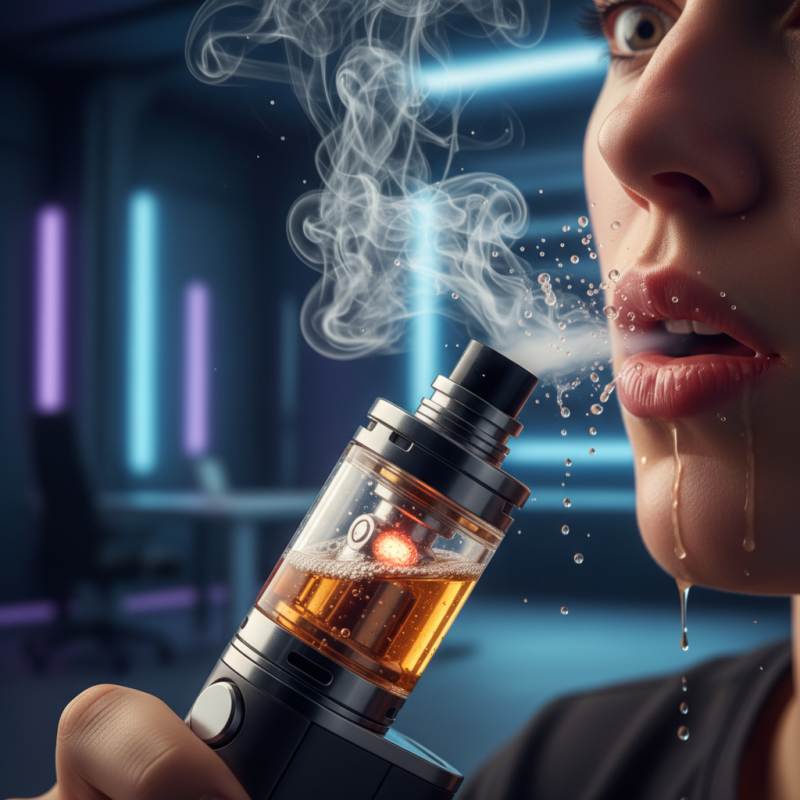 Why Does My Vape Spit Juice in My Mouth in 2026?