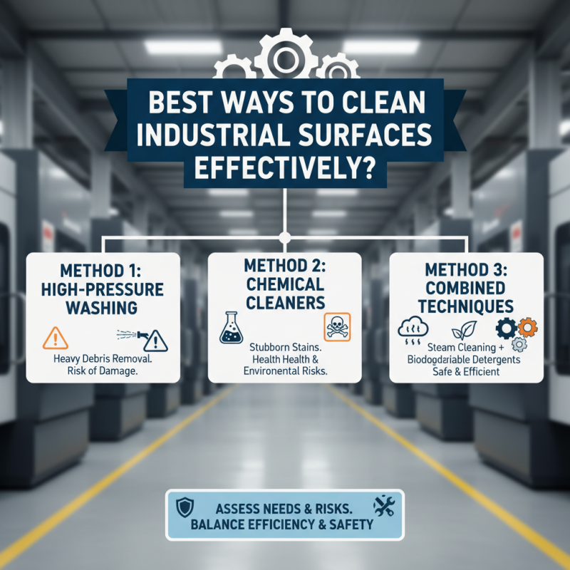 Best Ways to Clean Industrial Surfaces Effectively?