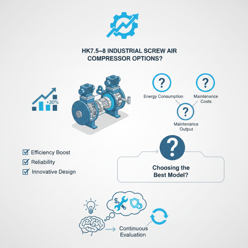 2026 Best HK7.5-8 Industrial Screw Air Compressor Options?