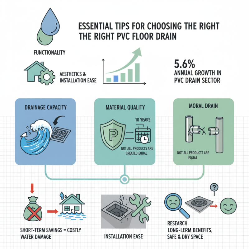 Essential Tips for Choosing the Right PVC Floor Drain?