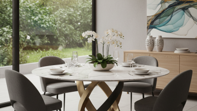 Why Choose a Modern Artistic Round Dining Table for Your Home?