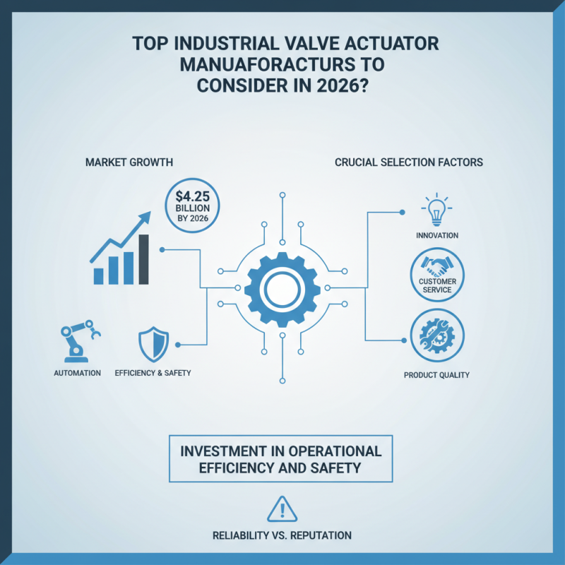 Top Industrial Valve Actuator Manufacturers to Consider in 2026?