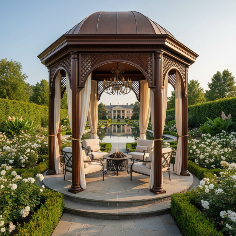 Top 10 Luxury Gazebo Designs for Your Elegant Outdoor Space?