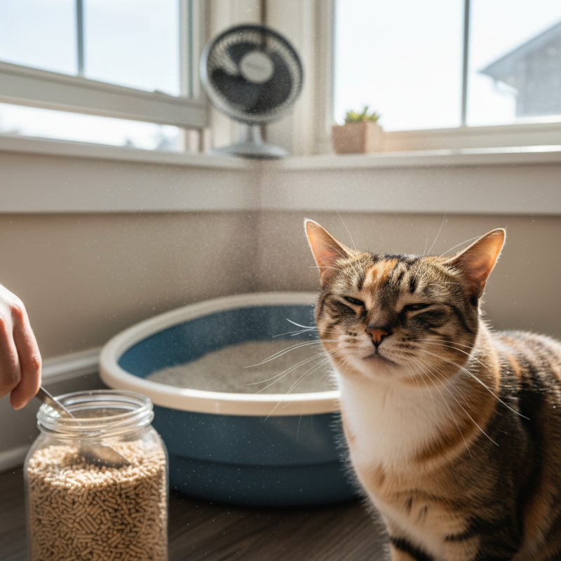 How Does Cat Litter Impact Pet Respiratory Health?