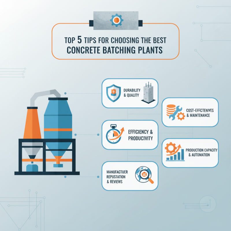 Top 5 Tips for Choosing the Best Concrete Batching Plants?