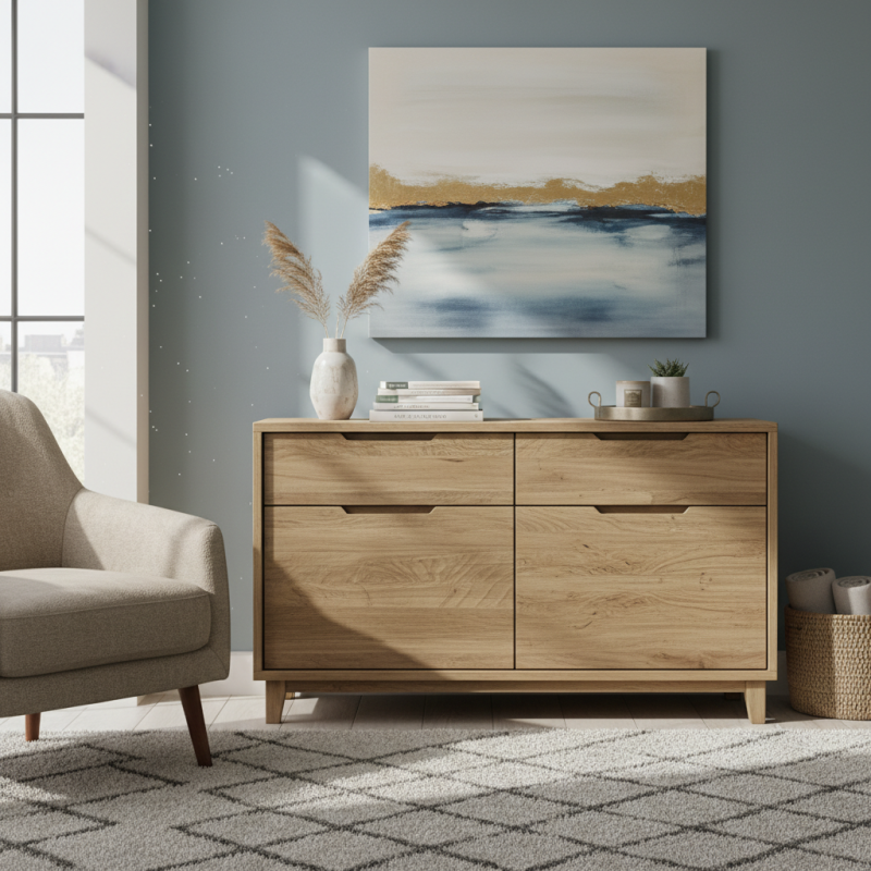 How to Choose the Perfect 4 Drawer Cabinet for Your Space?